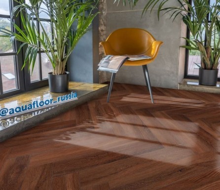 Кварцвиниловый ламинат AquaFloor Parquet Glue AF2519PG 